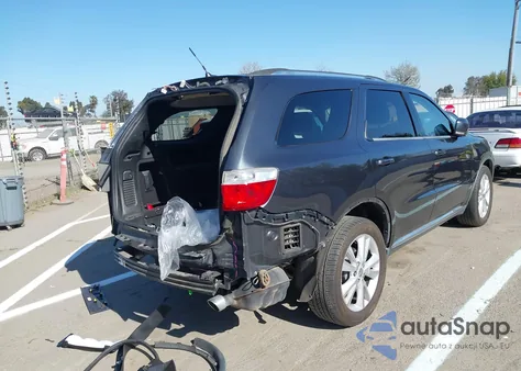 2012 Dodge Durango Crew from USA, damaged, VIN 1C4RDHDG6CC260598